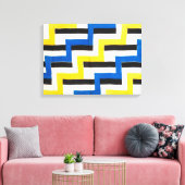 Gelijktijdige verbinding Sonia Delaunay | | Canvas Afdruk (Insitu (Woonkamer))