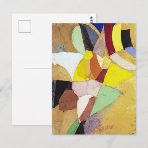 Gelijktijdige zonneprisma's Sonia Delaunay Briefkaart