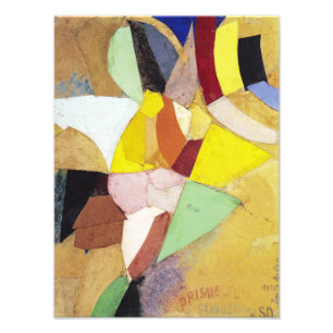 Gelijktijdige zonneprisma's Sonia Delaunay Foto Afdruk