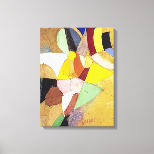 Gelijktijdige zure zonnepannen | Sonia Delaunay | Canvas Afdruk (Voorkant)