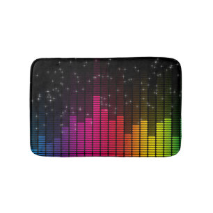 Gelijkwaardige Disco Licht Muziek Volume Badmat