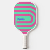 Gelijnd Maze Pickleball Paddle (Achterkant)