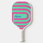 Gelijnd Maze Pickleball Paddle (Voorkant)