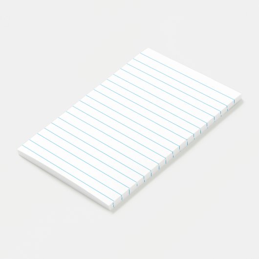 Gelijnd School Notitieboek papier Post-it® Notes (Schuin)