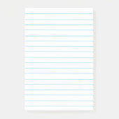Gelijnd School Notitieboek papier Post-it® Notes (Voorkant)