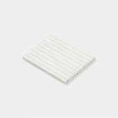 Gelijnde post het merkt op post-it® notes (Schuin)