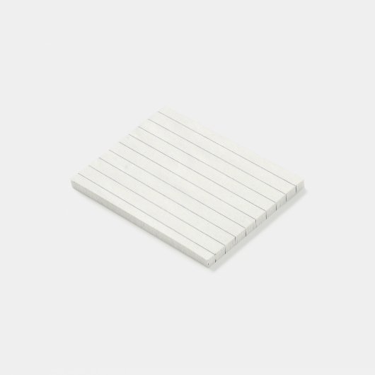 Gelijnde post het merkt op post-it® notes (Schuin)