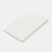 Gelijnde post het merkt op post-it® notes (Schuin)