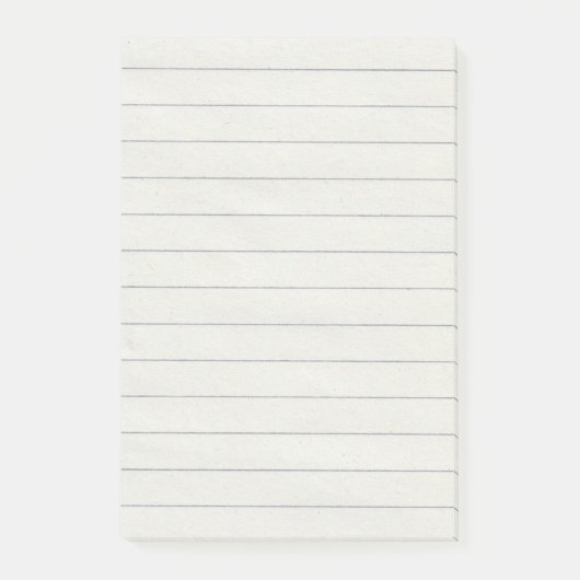 Gelijnde post het merkt op post-it® notes (Voorkant)