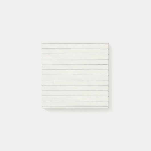 Gelijnde post het merkt op post-it® notes (Voorkant)