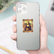 Gelijst Renaissance Kunst: Mona Lisa door Da Vinci