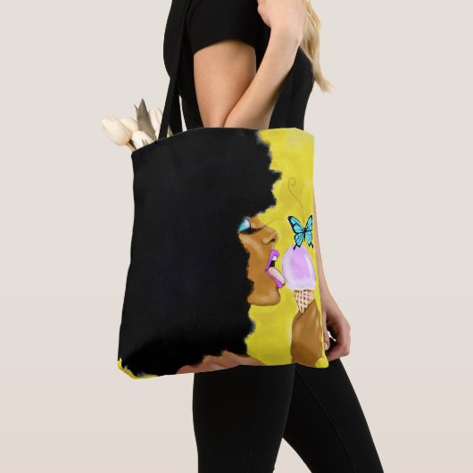 Gelikte Canvas tas (Dichtbij)