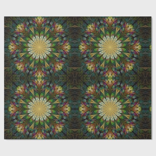 Gelilde ventilator cadeaupapier (Vlak)