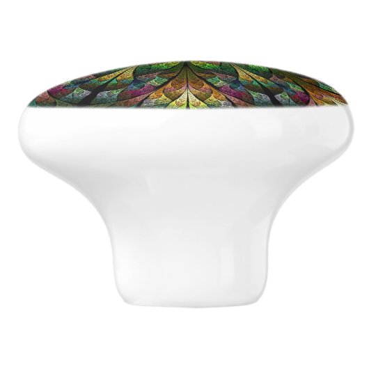 Gelilde ventilator keramische knop (Zijkant)