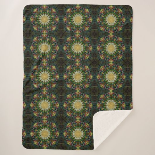 Gelilde ventilator sherpa deken (Voorkant)