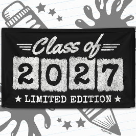Gelimiteerde Editie Afstudeerklas van 2027 Spandoek