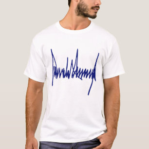 Gelimiteerde editie Trump-handtekening,Presidentië T-shirt