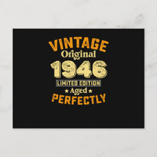 Gelimiteerde Vintage Origineel 1946 Verouderde Edi Briefkaart