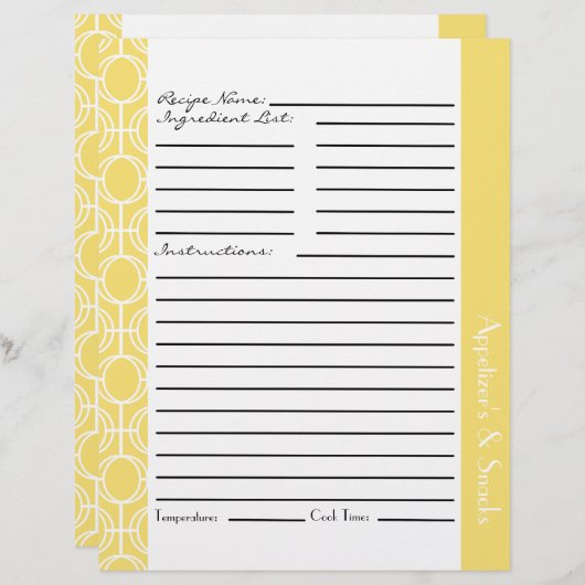 Gelinkte antenneringen — Lemon (Voorkant / Achterkant)