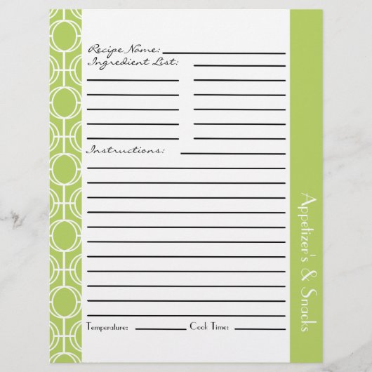 Gelinkte antenneringen — Limoen (Voorkant)