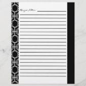 Gelinkte enveloppen voor Eternity Recipe - zwart-w (Achterkant)