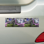gelkat bumpersticker (Op auto)