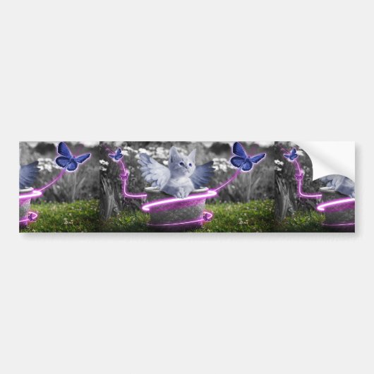 gelkat bumpersticker (Voorkant)