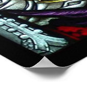 gelkleurd glas poster (Hoek)