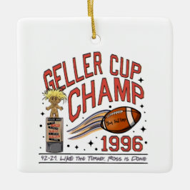 Geller Cup kampioen Keramisch Ornament