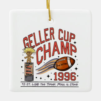 Geller Cup kampioen Keramisch Ornament