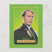 Gellert Grindelwald Character Graphic Briefkaart (Voorkant)