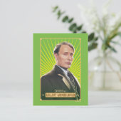 Gellert Grindelwald Character Graphic Briefkaart (Staand voorkant)