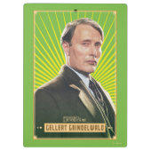 Gellert Grindelwald Character Graphic Klembord (Achterkant)