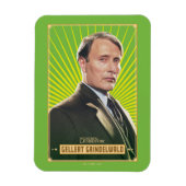 Gellert Grindelwald Character Graphic Magneet (Verticaal)