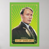 Gellert Grindelwald Character Graphic Poster (Voorkant)