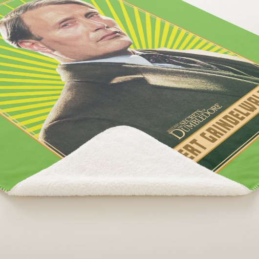 Gellert Grindelwald Character Graphic Sherpa Deken (3/4)