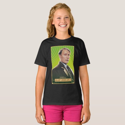 Gellert Grindelwald Character Graphic T-shirt (Voorkant volledig)