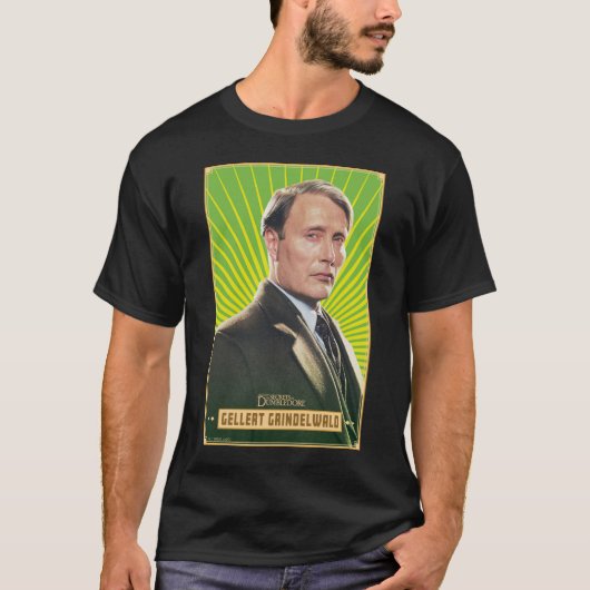 Gellert Grindelwald Character Graphic T-shirt (Voorkant)