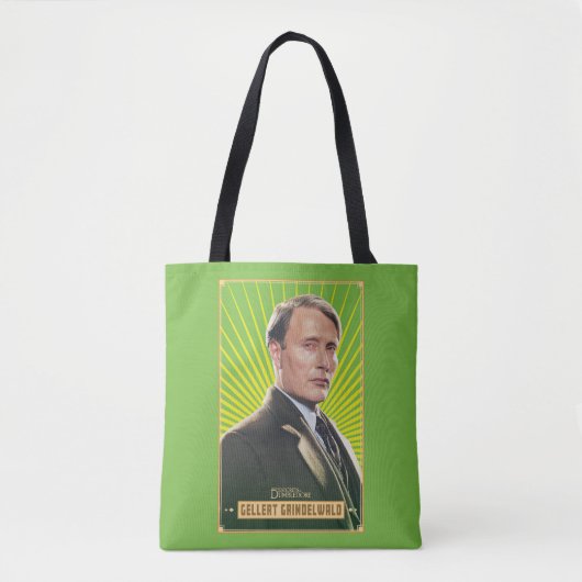 Gellert Grindelwald Character Graphic Tote Bag (Voorkant)