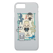 GELLERT GRINDELWALD™ en Barebone-Cartoon Case-Mate iPhone Case (Achterkant)