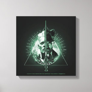 GELLERT GRINDELWALD™ tegenover Dumbledore Canvas Afdruk