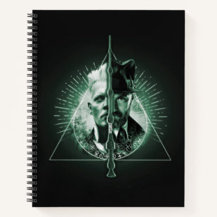 GELLERT GRINDELWALD™ tegenover Dumbledore Notitieboek