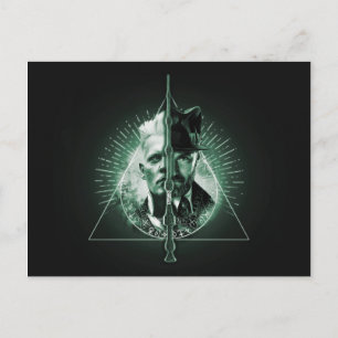 GELLERT GRINDELWALD™ versus Dumbledore Briefkaart