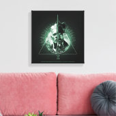 GELLERT GRINDELWALD™ versus Dumbledore Canvas Afdruk (Insitu (Woonkamer))