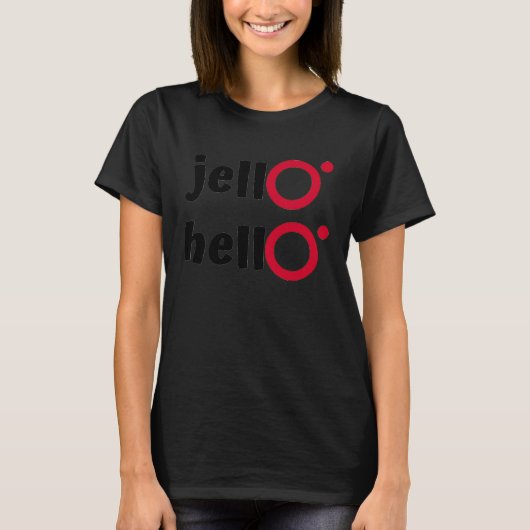 gelletje hallo t-shirt (Voorkant)