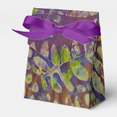 Gelli Print Stencil Abstracte Kunst Bedankdoosjes (Voorkant Zijde)