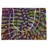 Gelli Print Stencil Abstracte Kunst Groot Cadeauzakje (Voorkant)