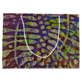 Gelli Print Stencil Abstracte Kunst Groot Cadeauzakje (Achterkant)