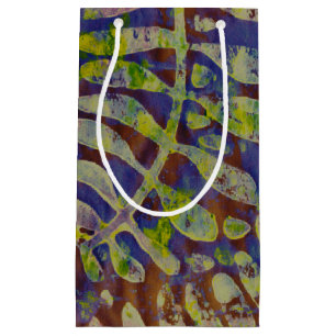 Gelli Print Stencil Abstracte Kunst Klein Cadeauzakje