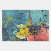 Gelli Print Wrapping Papier Set Inpakpapier Vel (Voorkant)